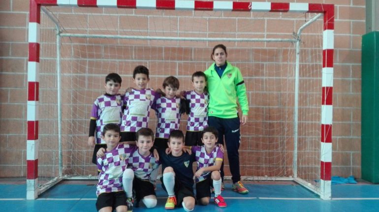 El Atlético Guadalajara FS junto al Inter Movistar.